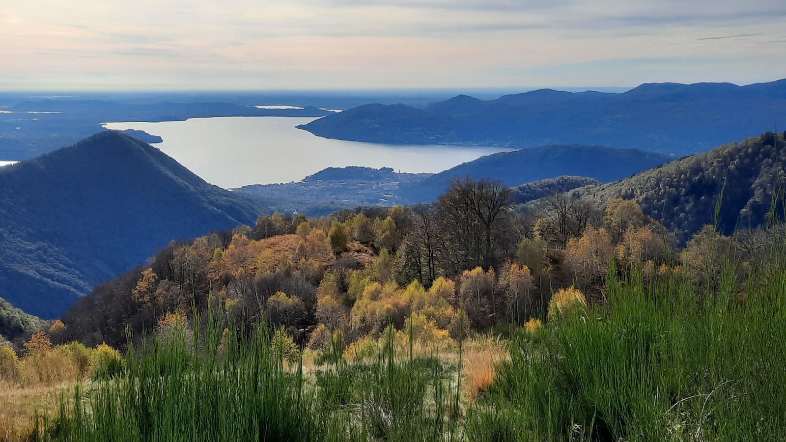 Val Grande, Lake Maggiore from the Cappella Fina - Piancavallone trail