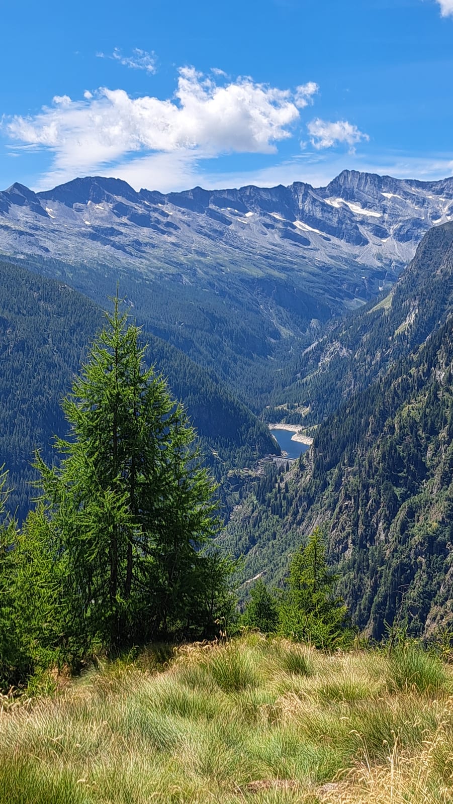 Antrona Valley, Lake Antrona seen from Alpe Forcola
