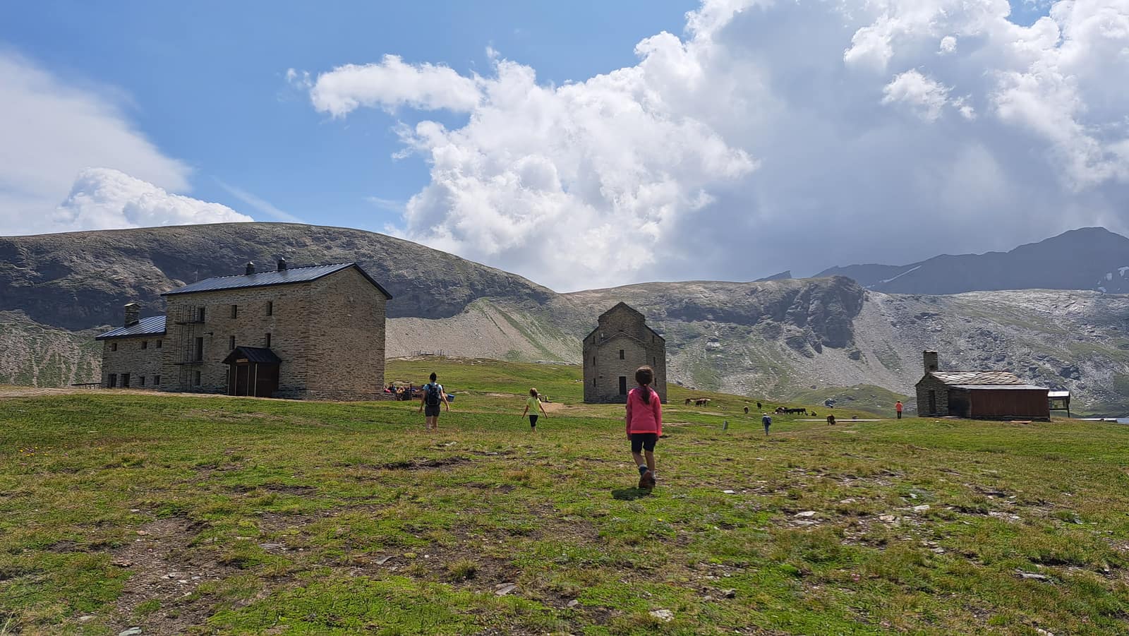 Champorcher Valley, Lago Miserin, sanctuary and refuge.