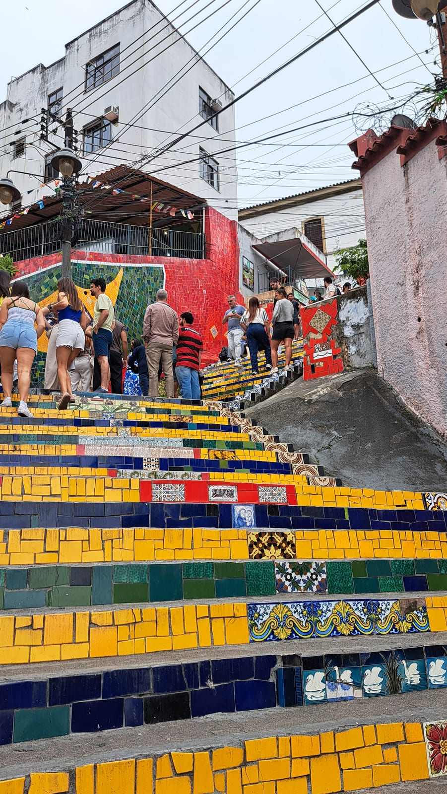 The Selarón Steps, between Lapa and Santa Teresa