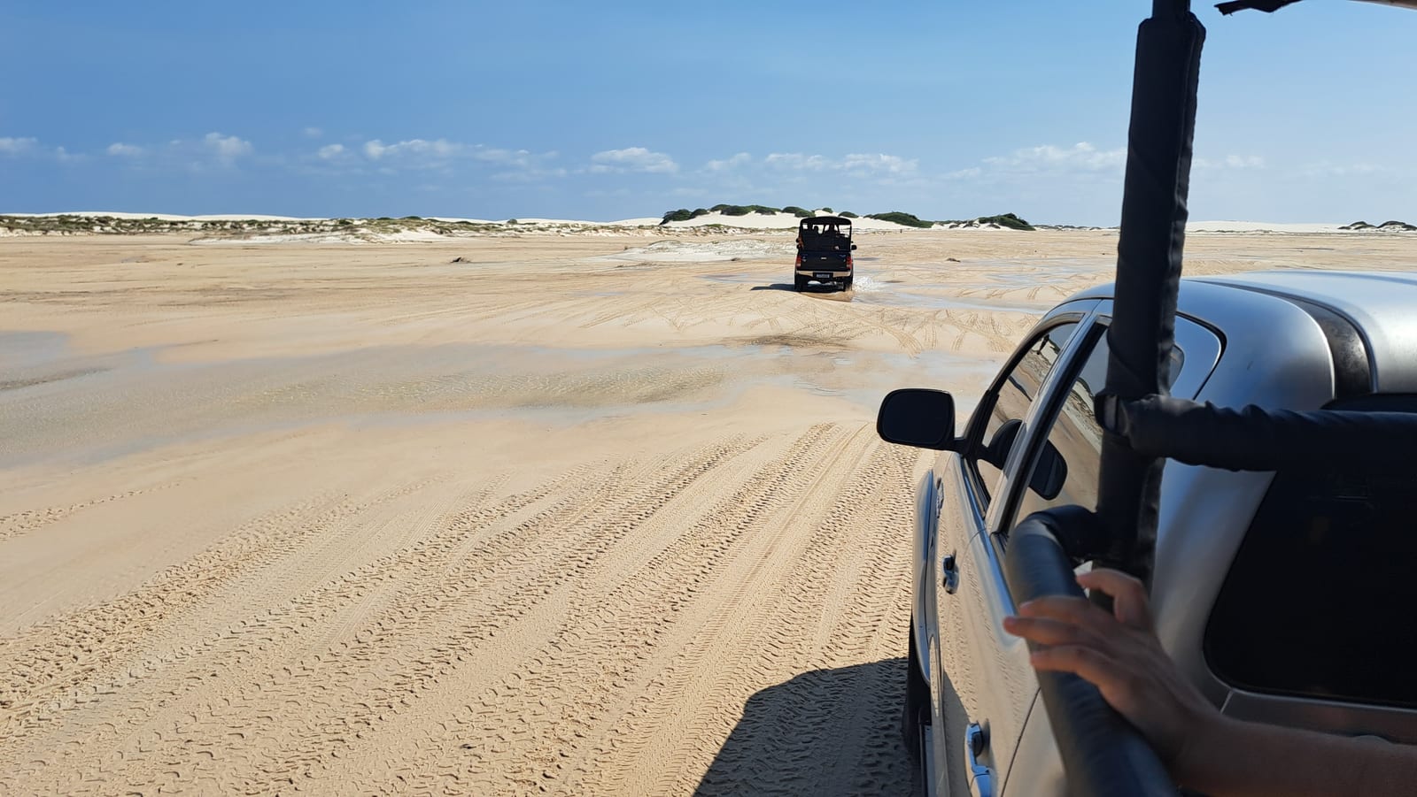 Off-roading through the park