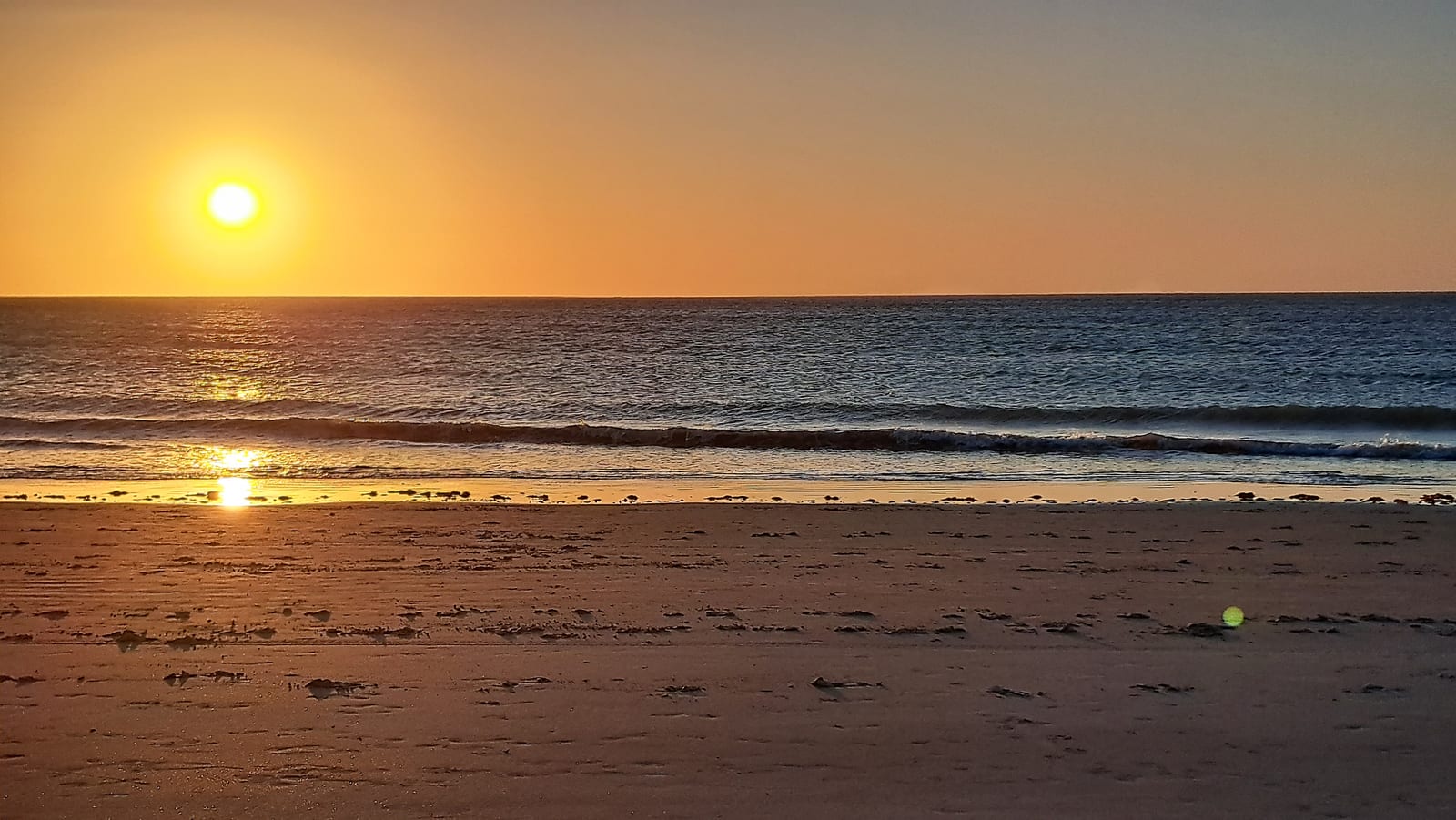 Sunset over the Duna do Pôr do Sol